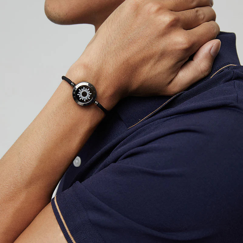 AMBYM Sun & Moon Touch Bracelets with Milan For Couples Long Distance Relationship Gifts